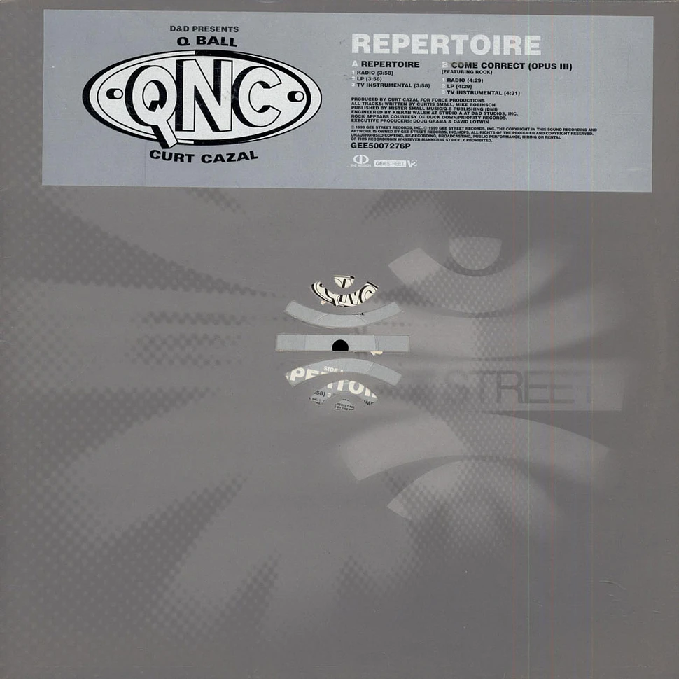 Q Ball & Curt Cazal - Repertoire / Come Correct