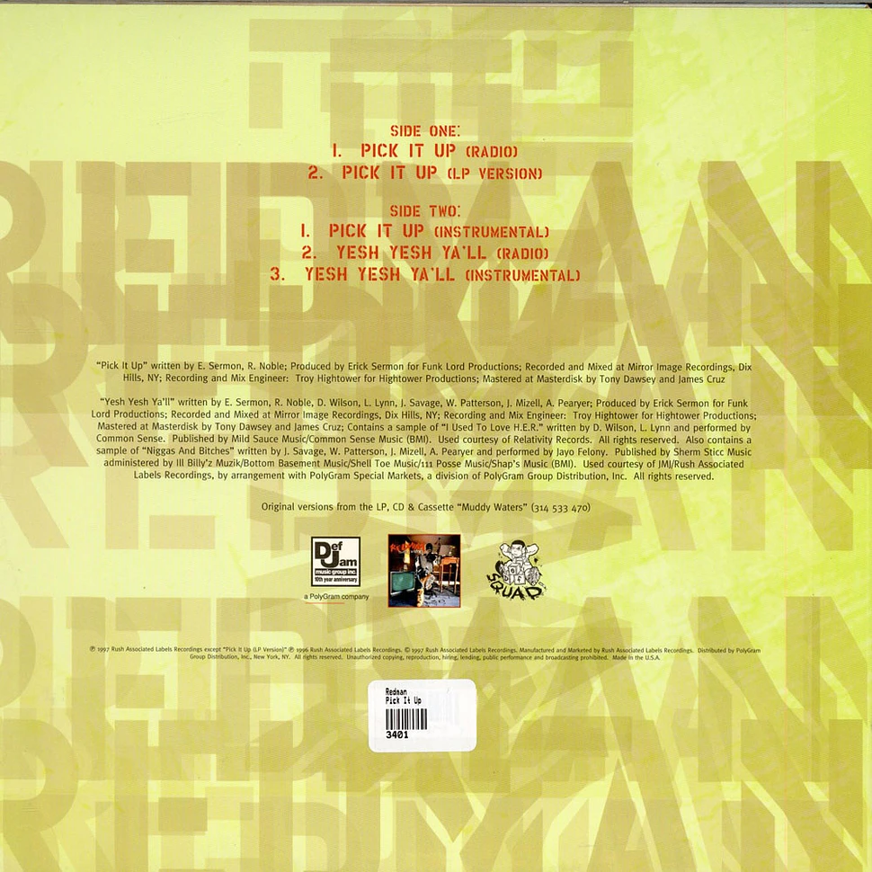 Redman - Pick It Up