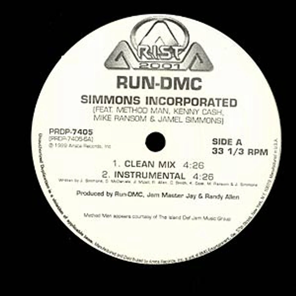 Run DMC - Simmons Incorporated