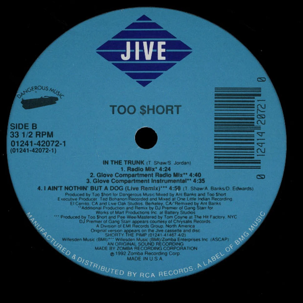 Too Short - In The Trunk