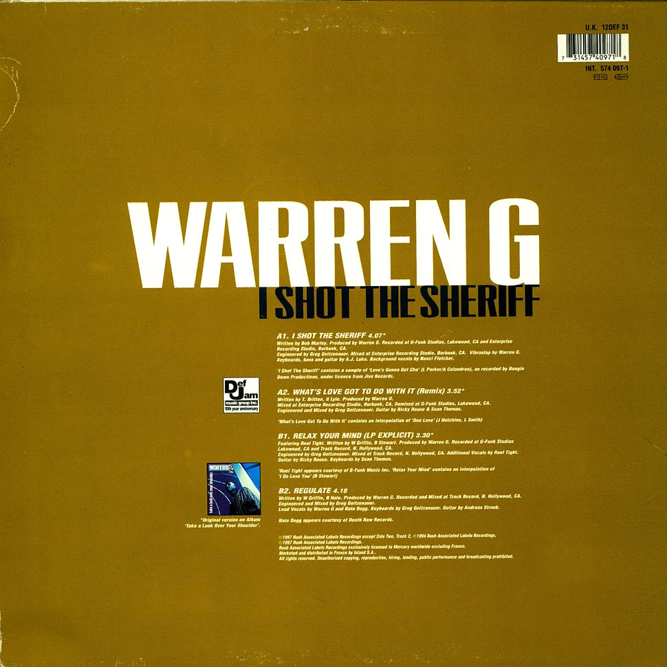 Warren G - I Shot The Sheriff