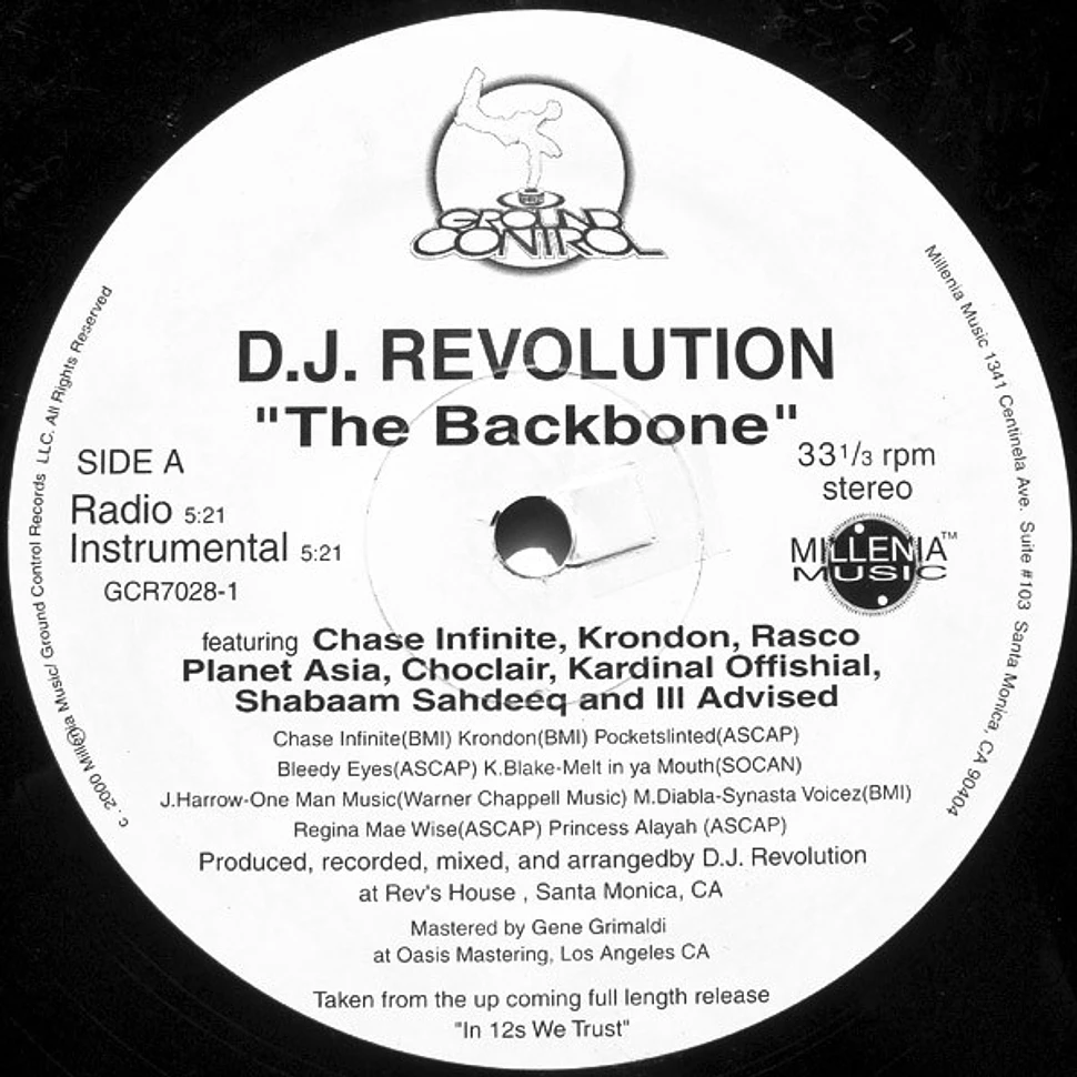 DJ Revolution - The Backbone