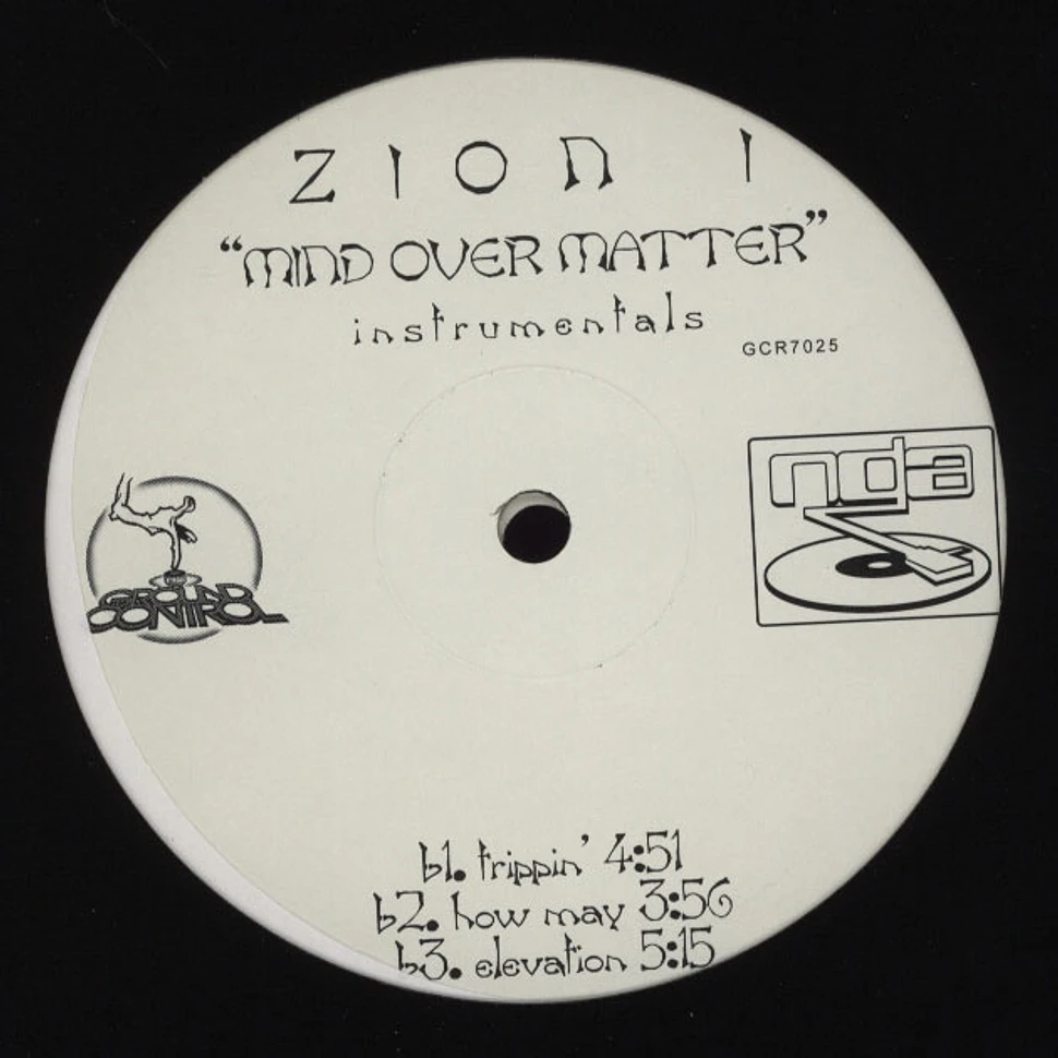 Zion I - Mind Over Matter Instrumentals