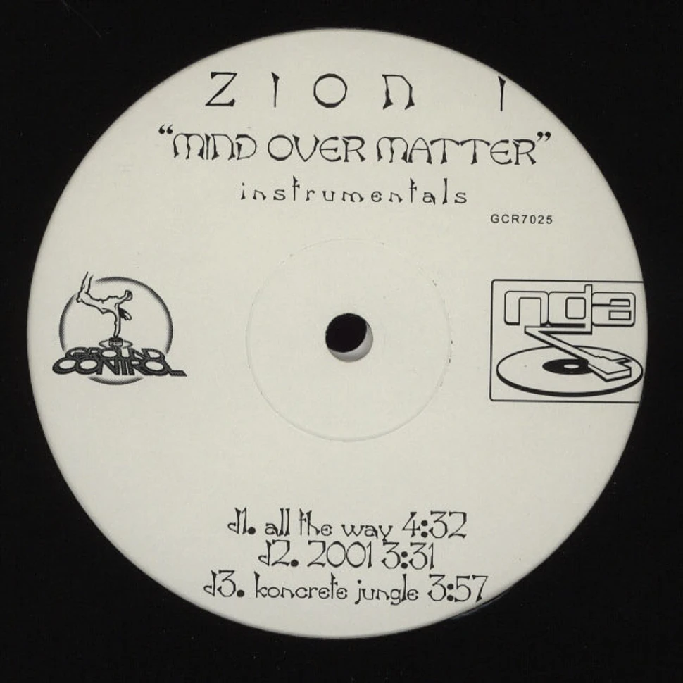 Zion I - Mind Over Matter Instrumentals