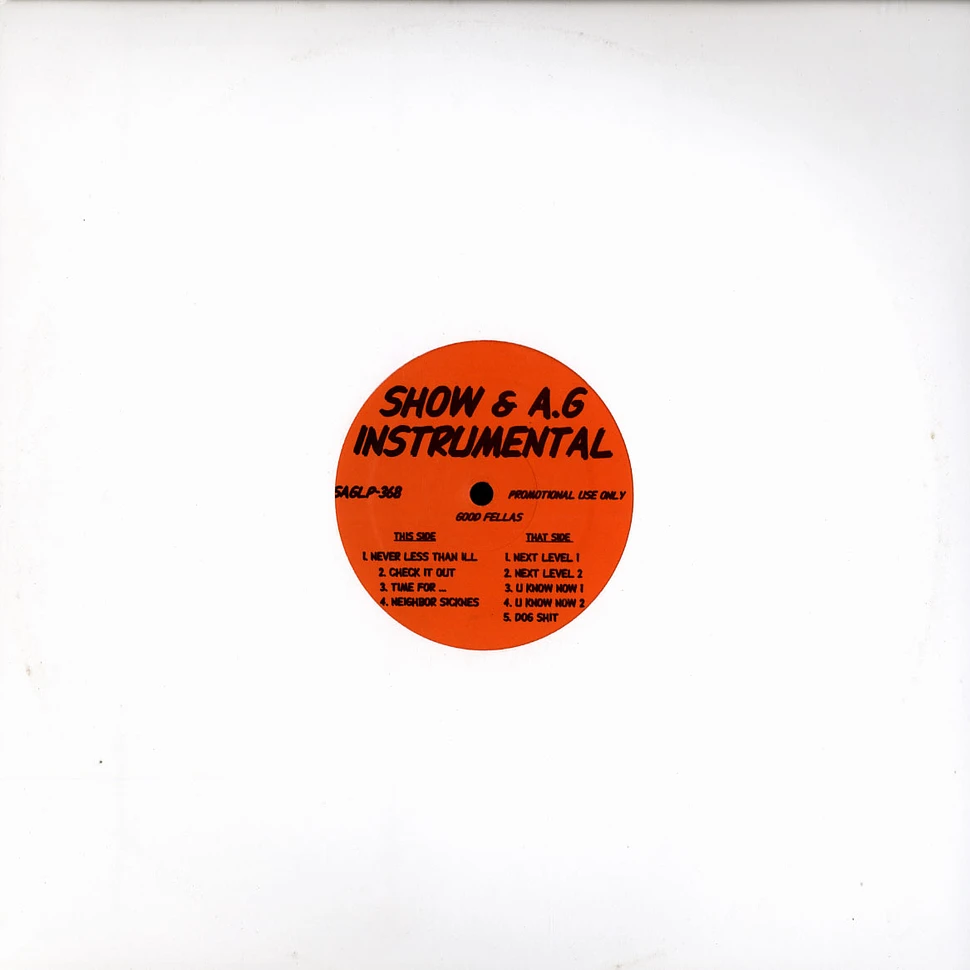 Show & AG - Goodfellas Instrumentals