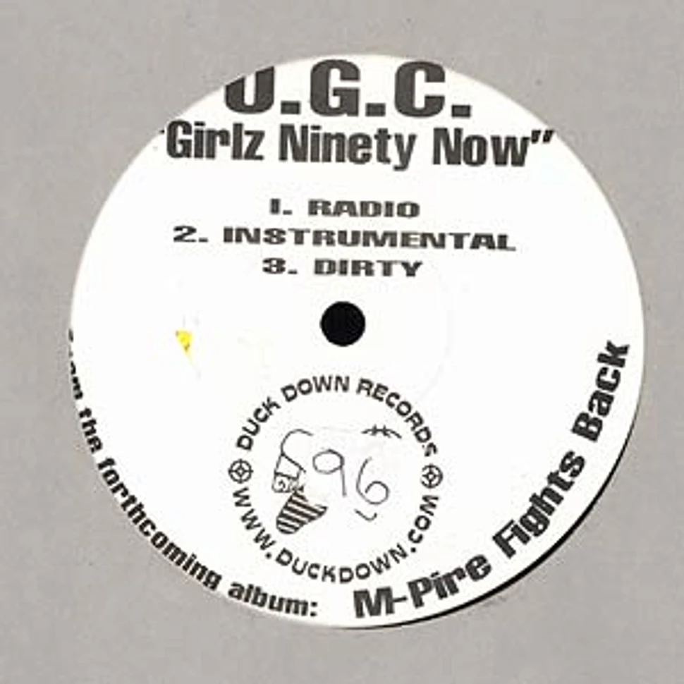 O.G.C. - Girlz Ninety Now