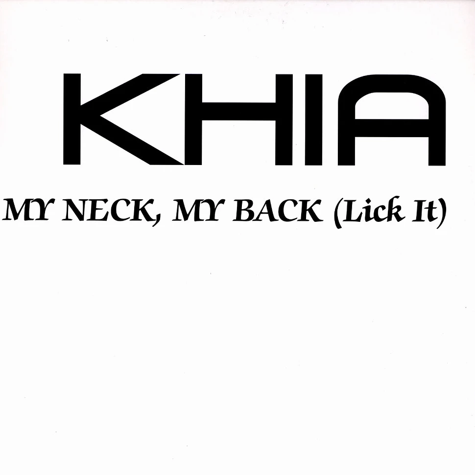 Khia - My neck, my back