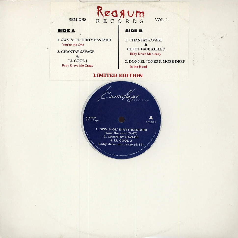 V.A. - Redrum remixes vol. 1
