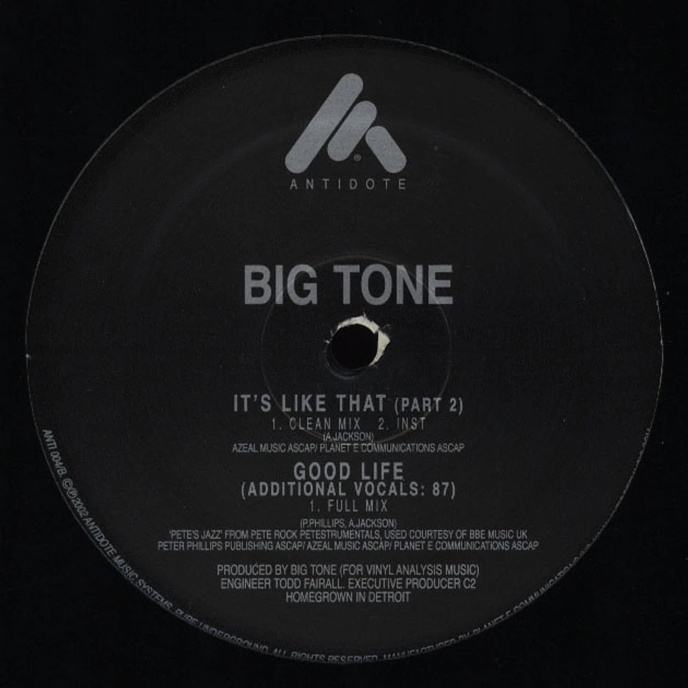 Big Tone - The Party Crasher