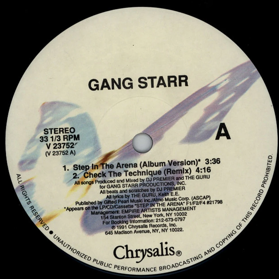 Gang Starr - Step in the arena