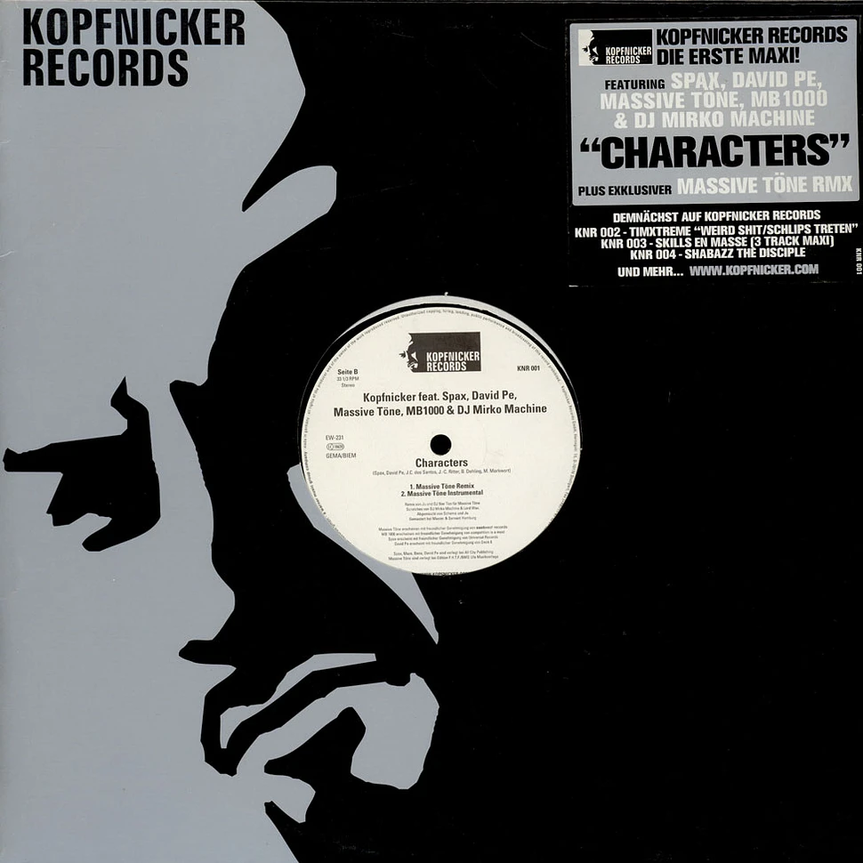 Kopfnicker - Characters