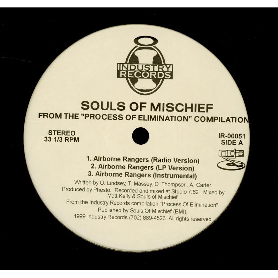 Souls Of Mischief / Swollen Members - Airborne Rangers / Groundbreaking