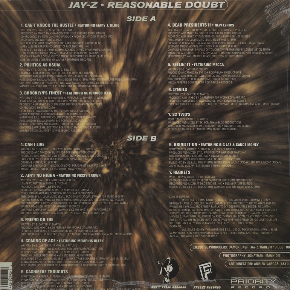 Jay-Z - Reasonable Doubt