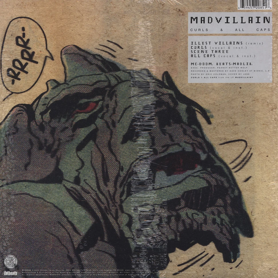 Madvillain (MF DOOM & Madlib) - Curls / ALL CAPS