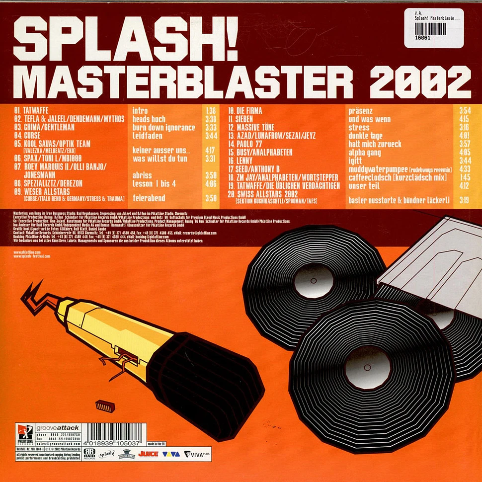 V.A. - Splash! Masterblaster 2002