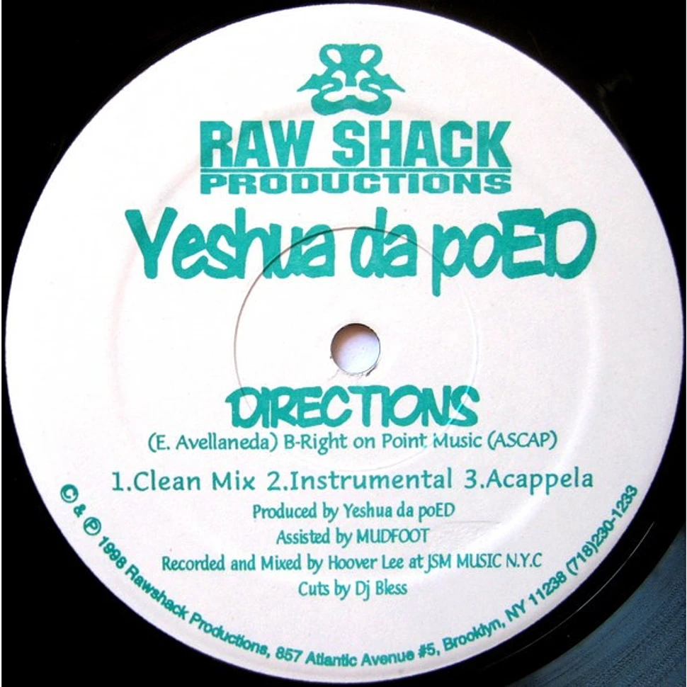 Yeshua daPoED - Directions / The Head Bop