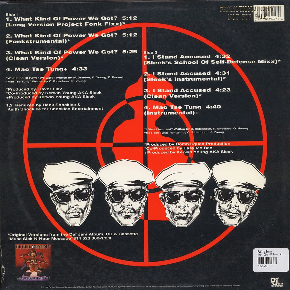 Public Enemy - What Kind Of Power We Got?