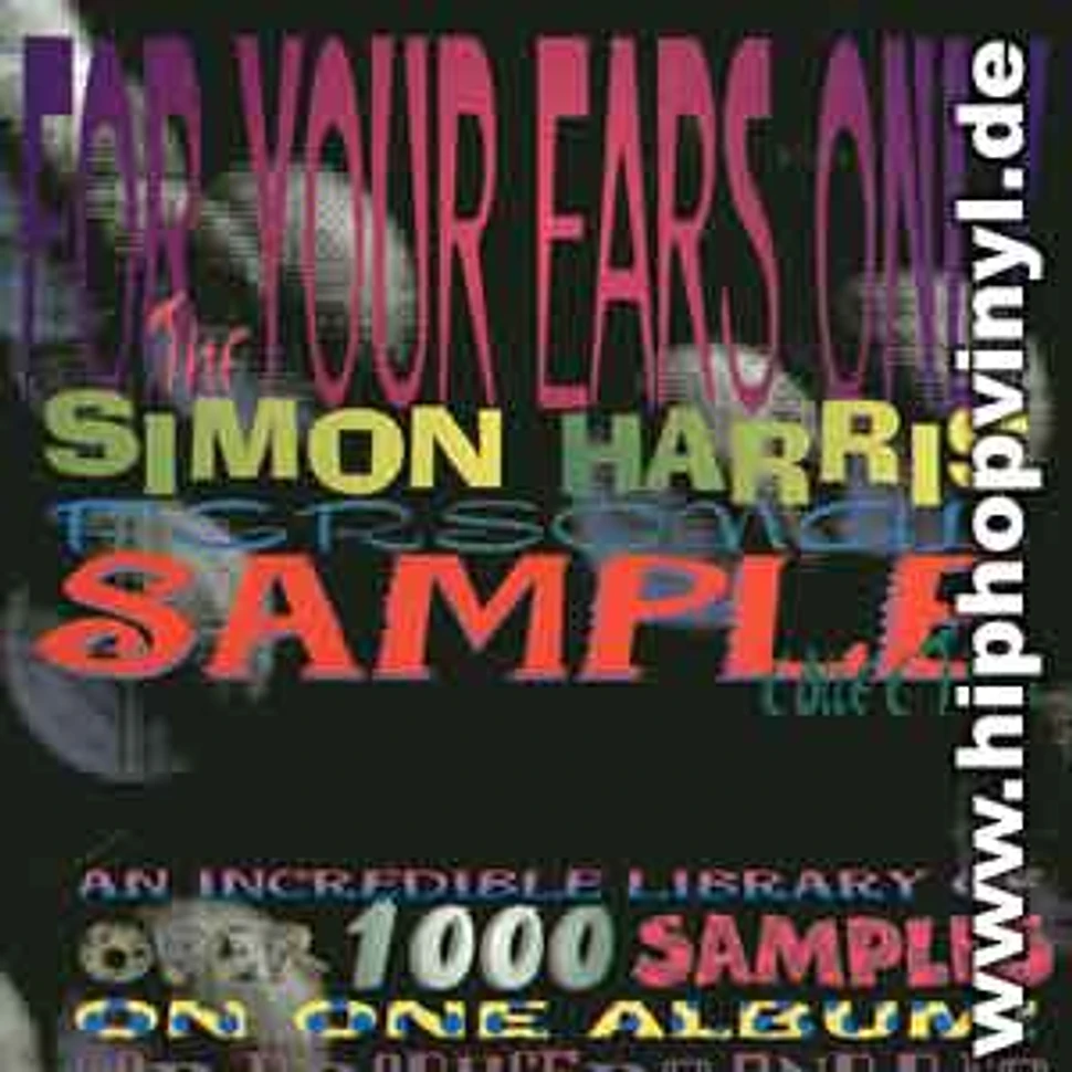 Simon Harris - Personal sample collection