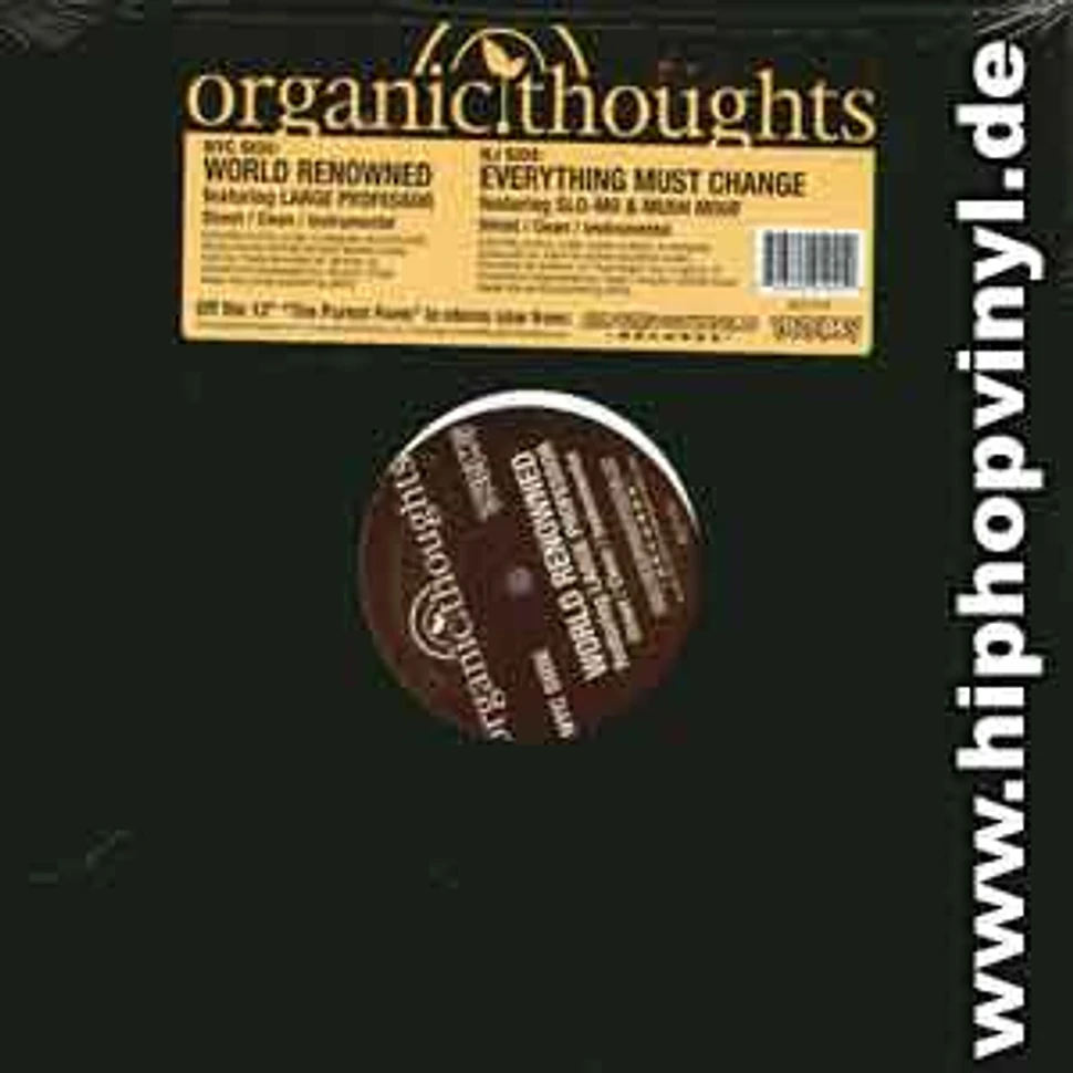 Organic Thoughts - World renowned feat. Large Professor