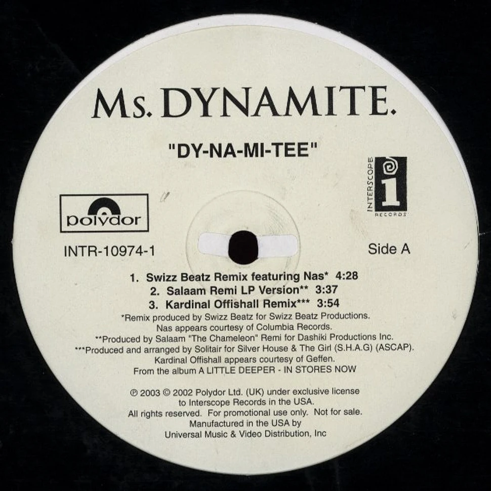 Ms.Dynamite - Dy-na-mi-tee