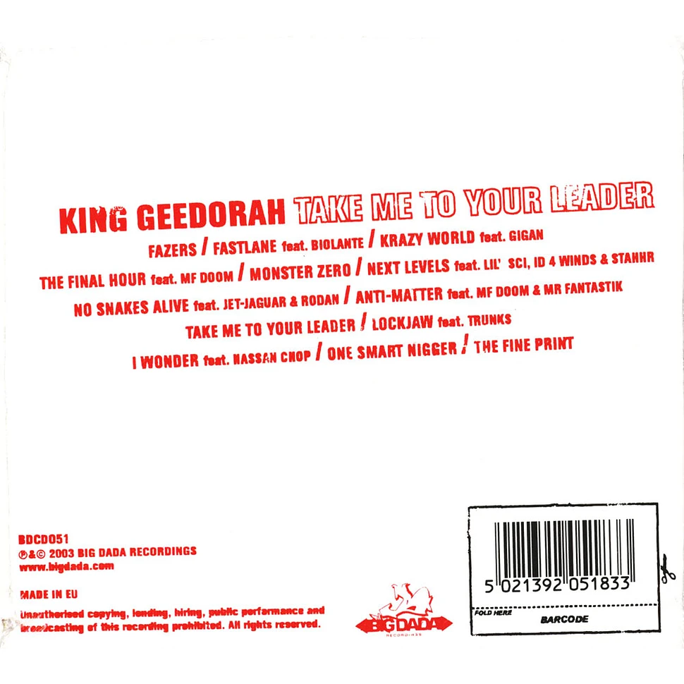 King Geedorah (MF DOOM) - Take Me To Your Leader