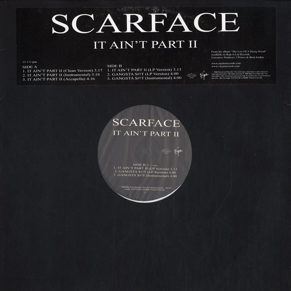 Scarface - It ain't pt. II