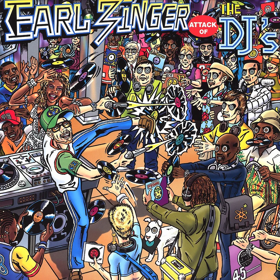 Earl Zinger - Attack of the DJ's