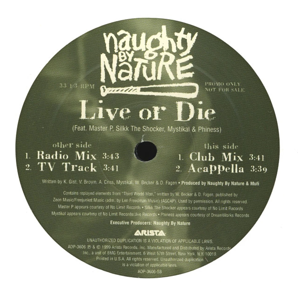 Naughty By Nature - Live or die