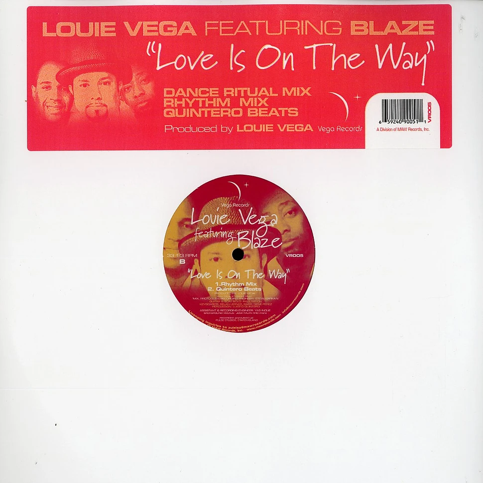 Louie Vega - Love is on the way remixes