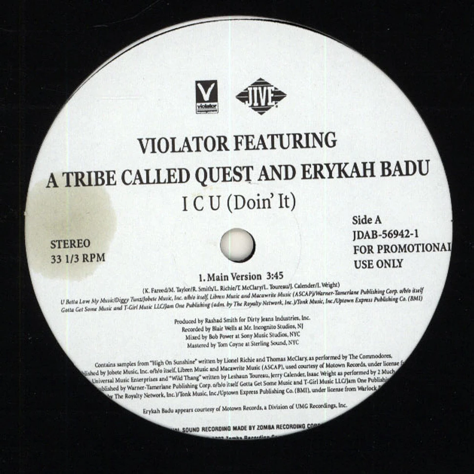 A Tribe Called Quest & Erykah Badu - I C U (Doin' It)