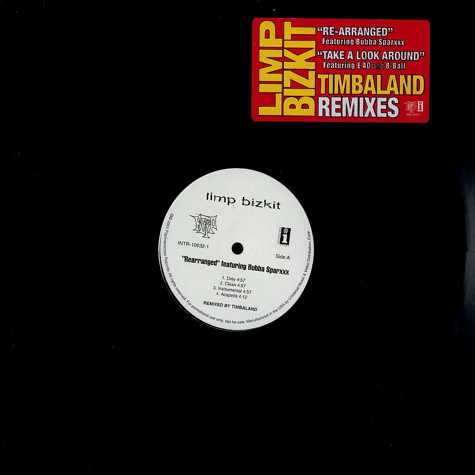 Limp Bizkit - Re-arranged Timbaland remix feat. Bubba Sparxxx