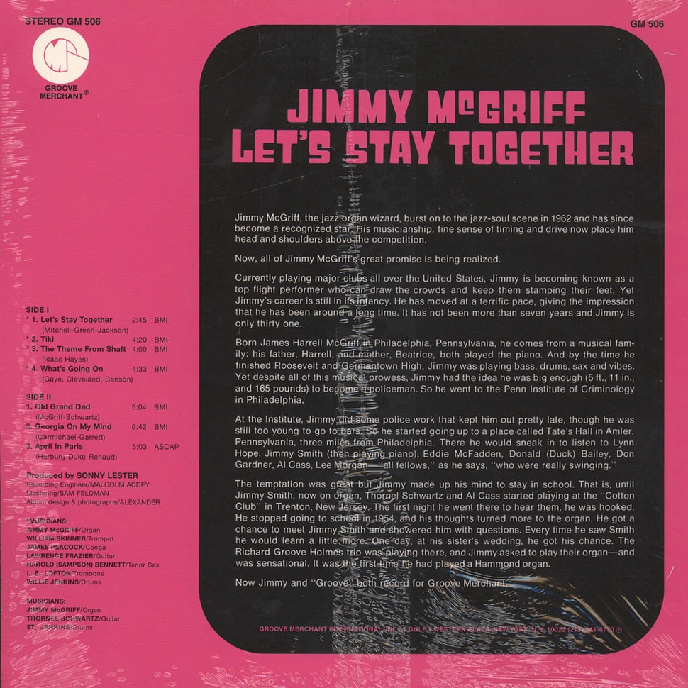 Jimmy McGriff - Let's stay together