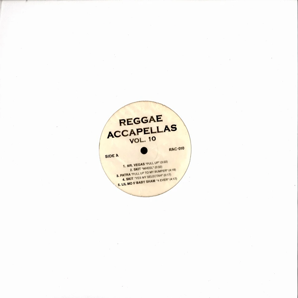 Reggae Accapellas - Volume 10
