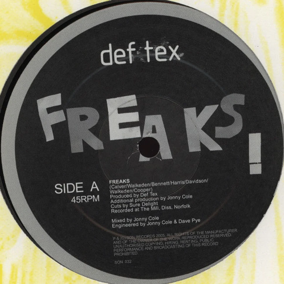 Def Tex - Freaks EP