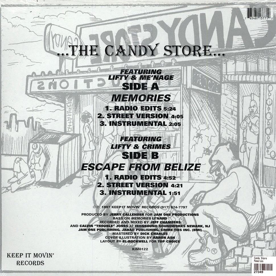 The Candy Store - Memories / Escape From Belize