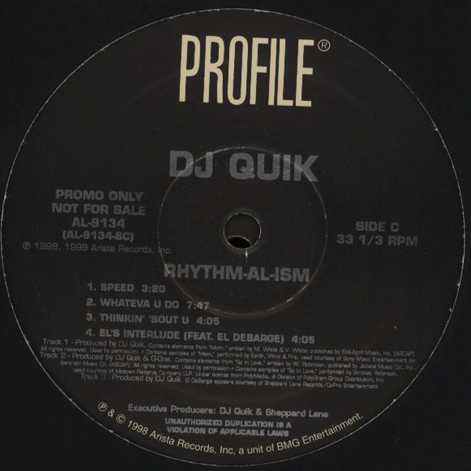 DJ Quik - Rhythm-al-ism