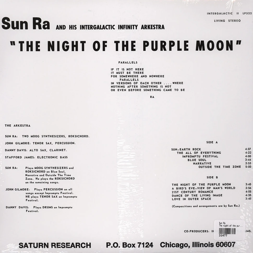 Sun Ra - The night of the purple moon
