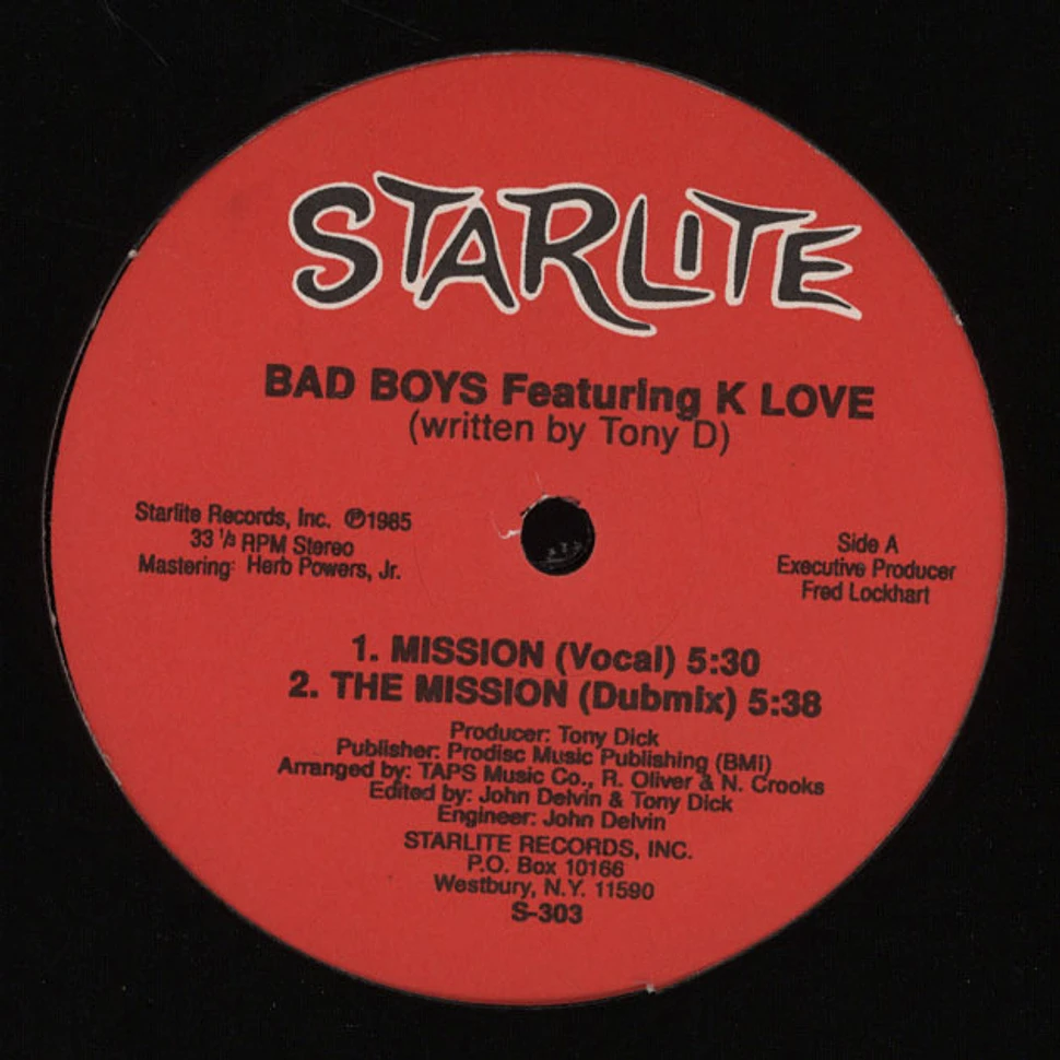 Bad Boys - Mission feat. K-Love