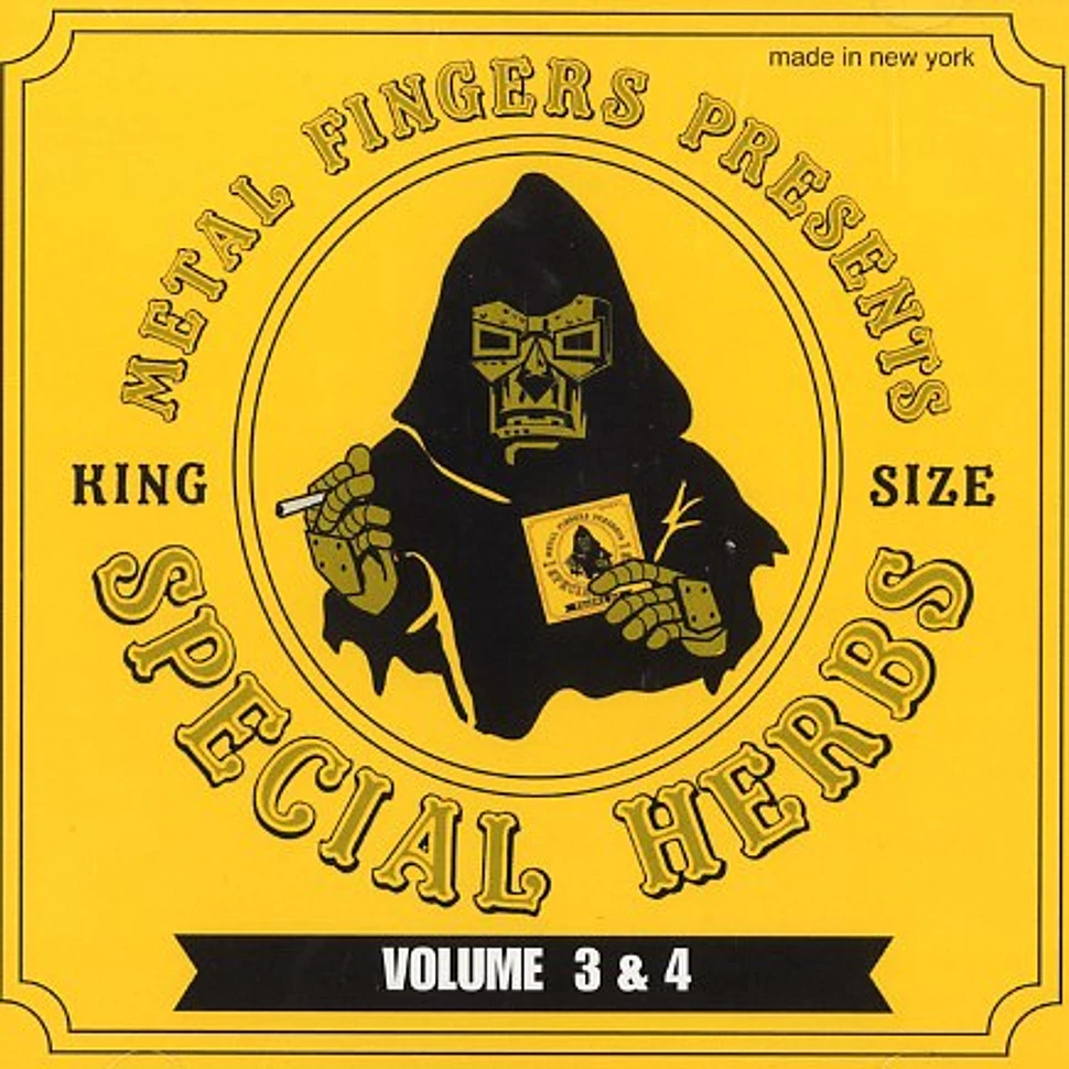 MF DOOM - Special Herbs Volume 3 & 4