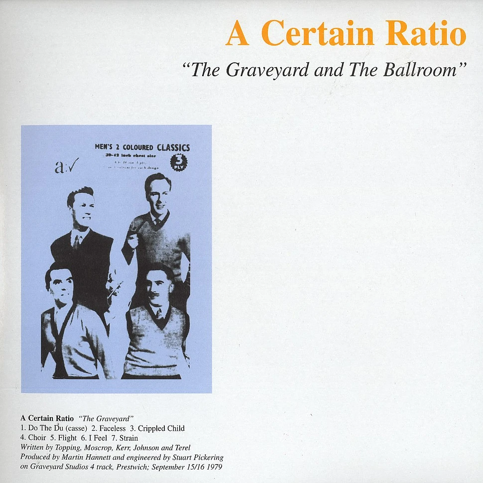A Certain Ratio - The graveyard and the ballroom