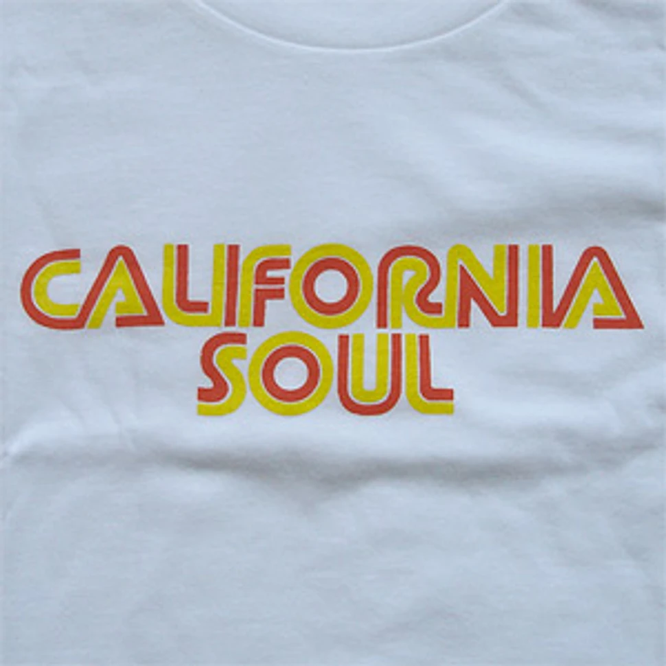 Ubiquity - California soul T-Shirt (yellow/orange font)