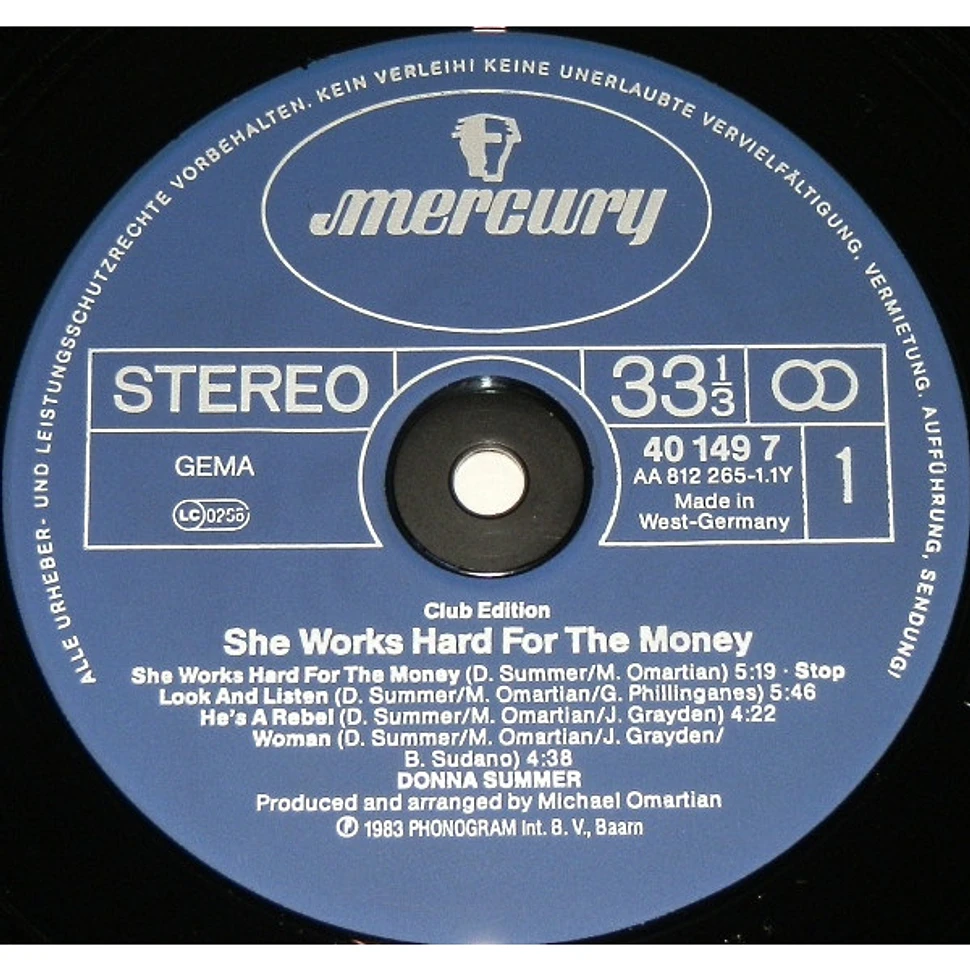 Donna Summer - She Works Hard For The Money