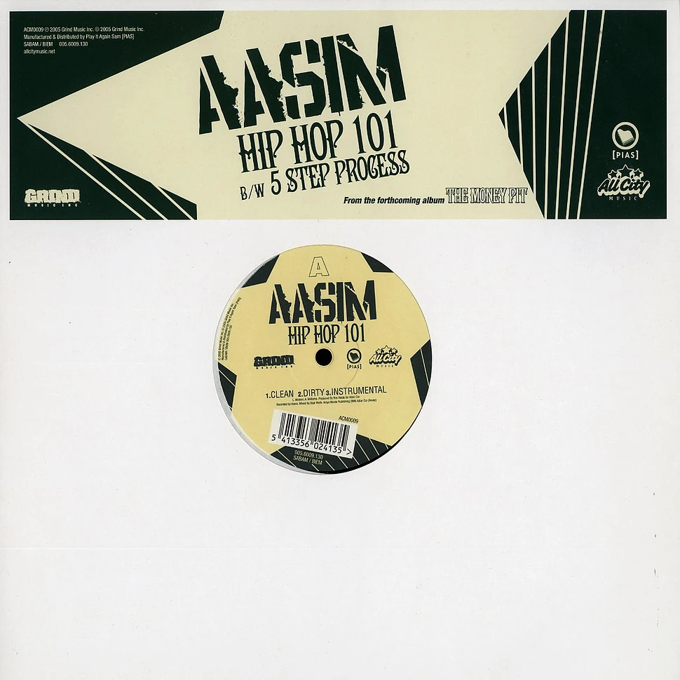 Aasim - Hip hop 101