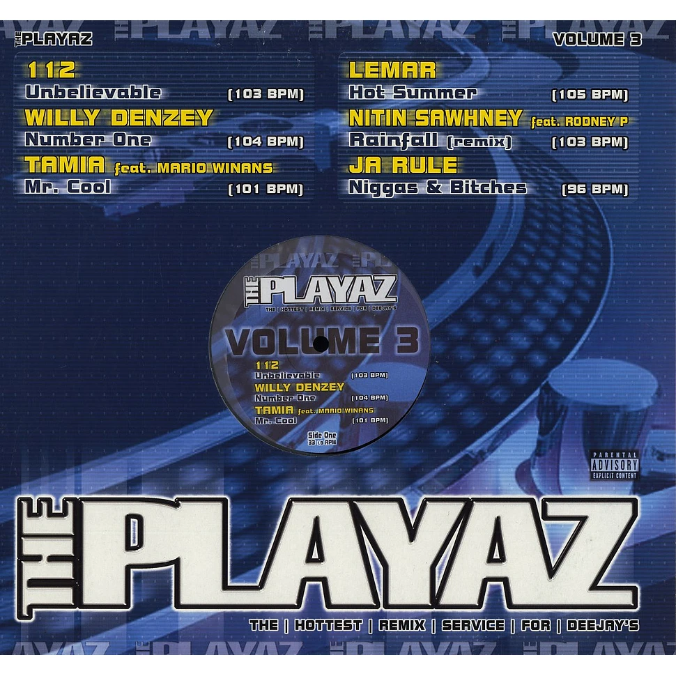 The Playaz - Volume 3