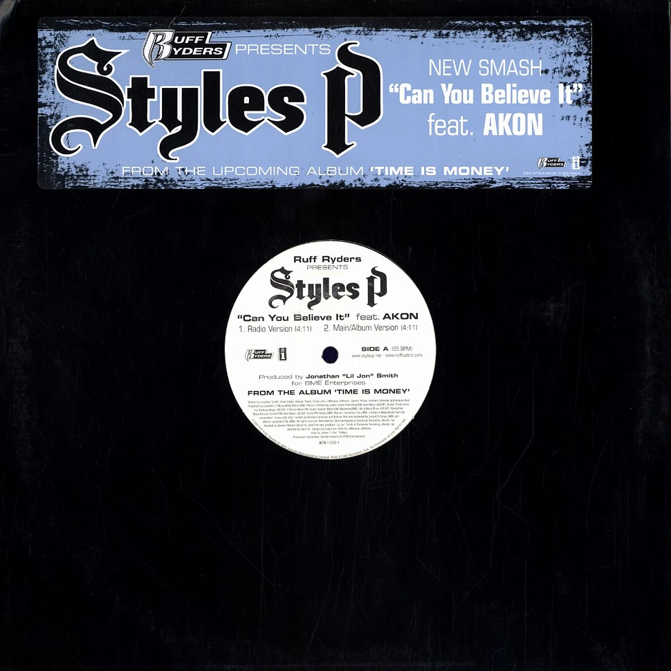 Styles P - Can you believe it feat. Akon