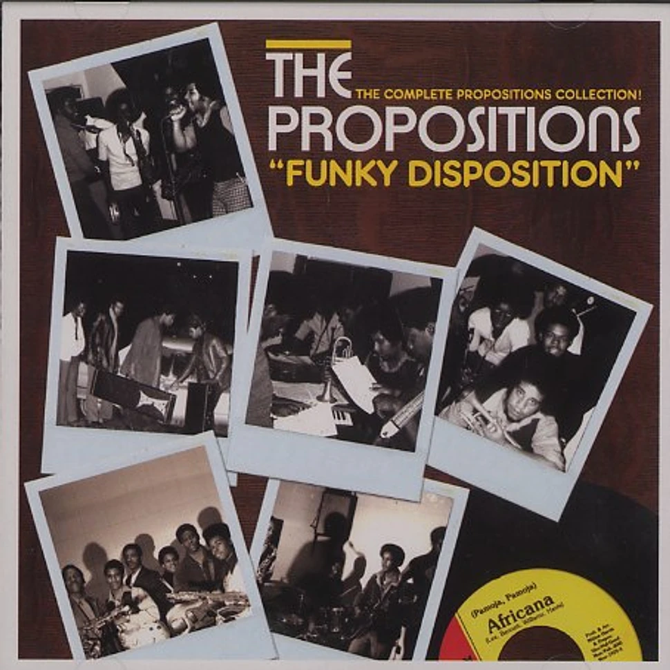The Propositions - Funky Disposition