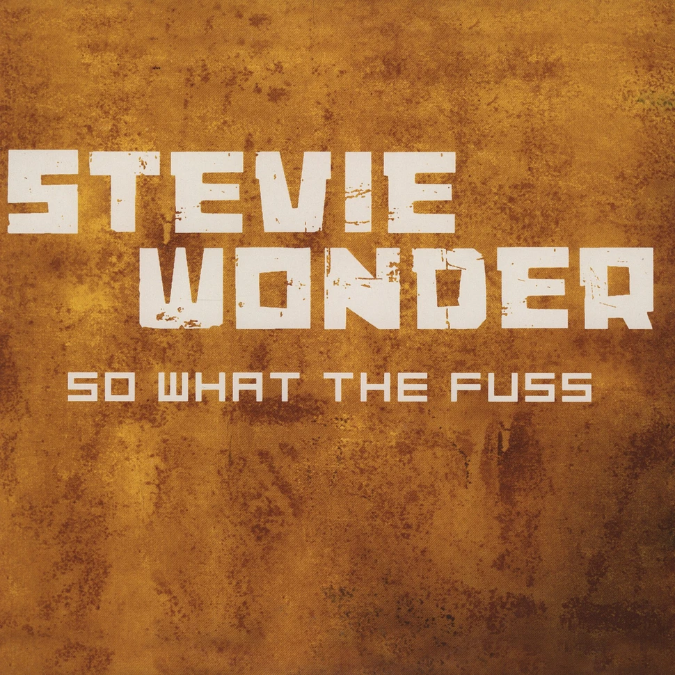 Stevie Wonder - So what the fuss feat. Q-Tip