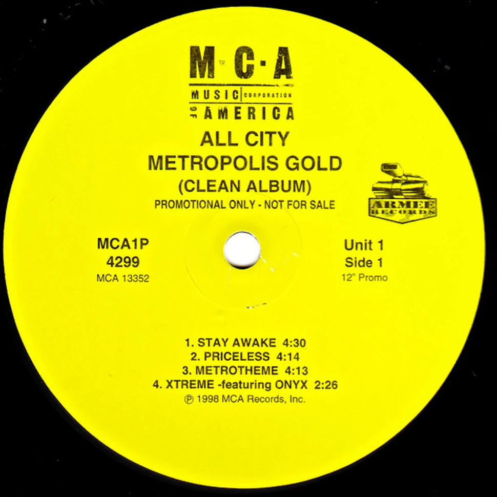 All City - Metropolis Gold