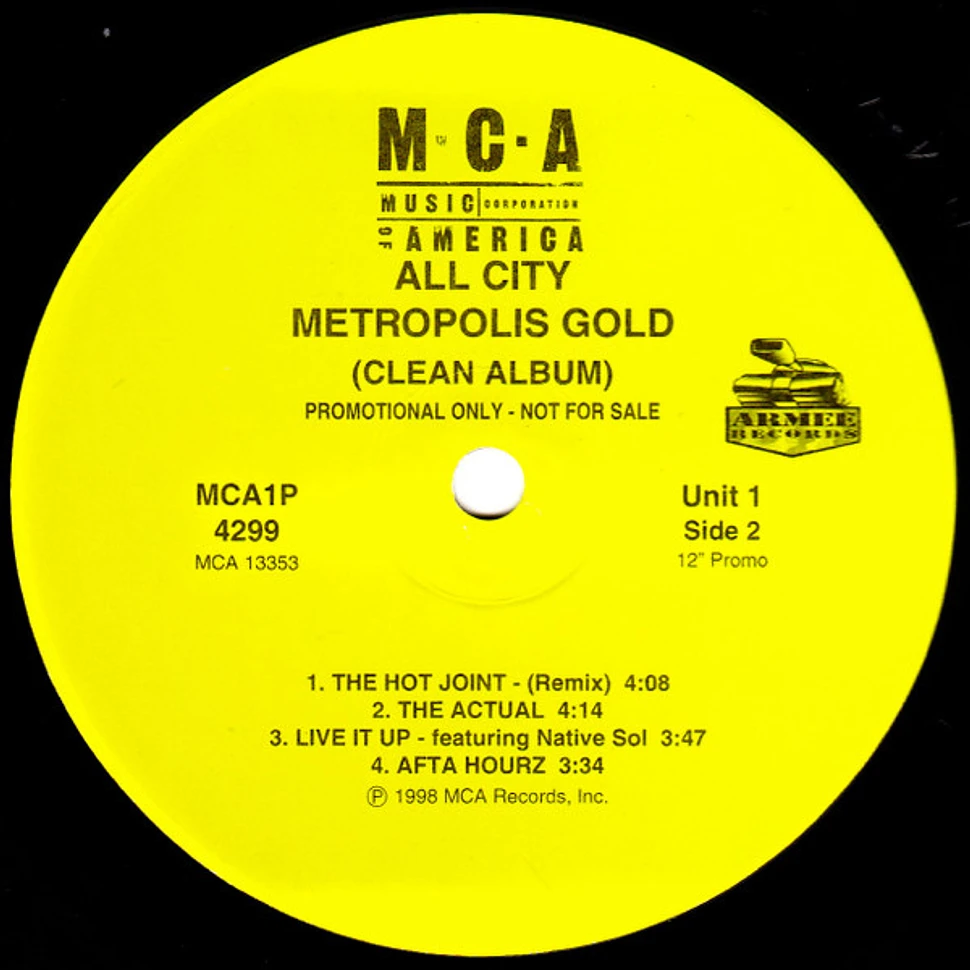 All City - Metropolis Gold