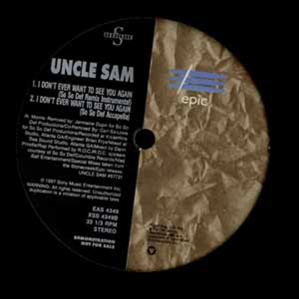Uncle Sam - I don't ever want to see you again So So Def remix